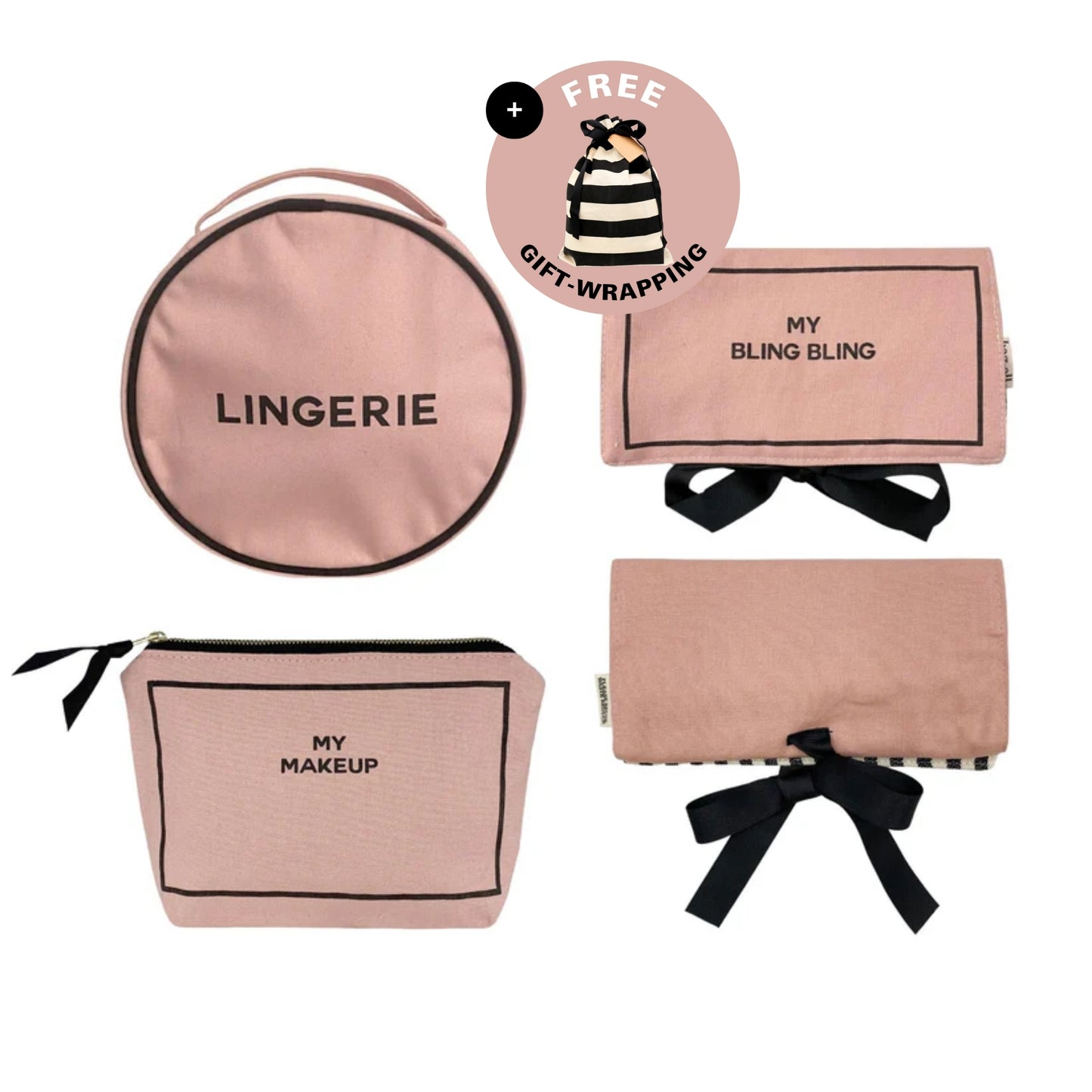 Deal Gift Set for Her, 3-pack, Pink/Blush