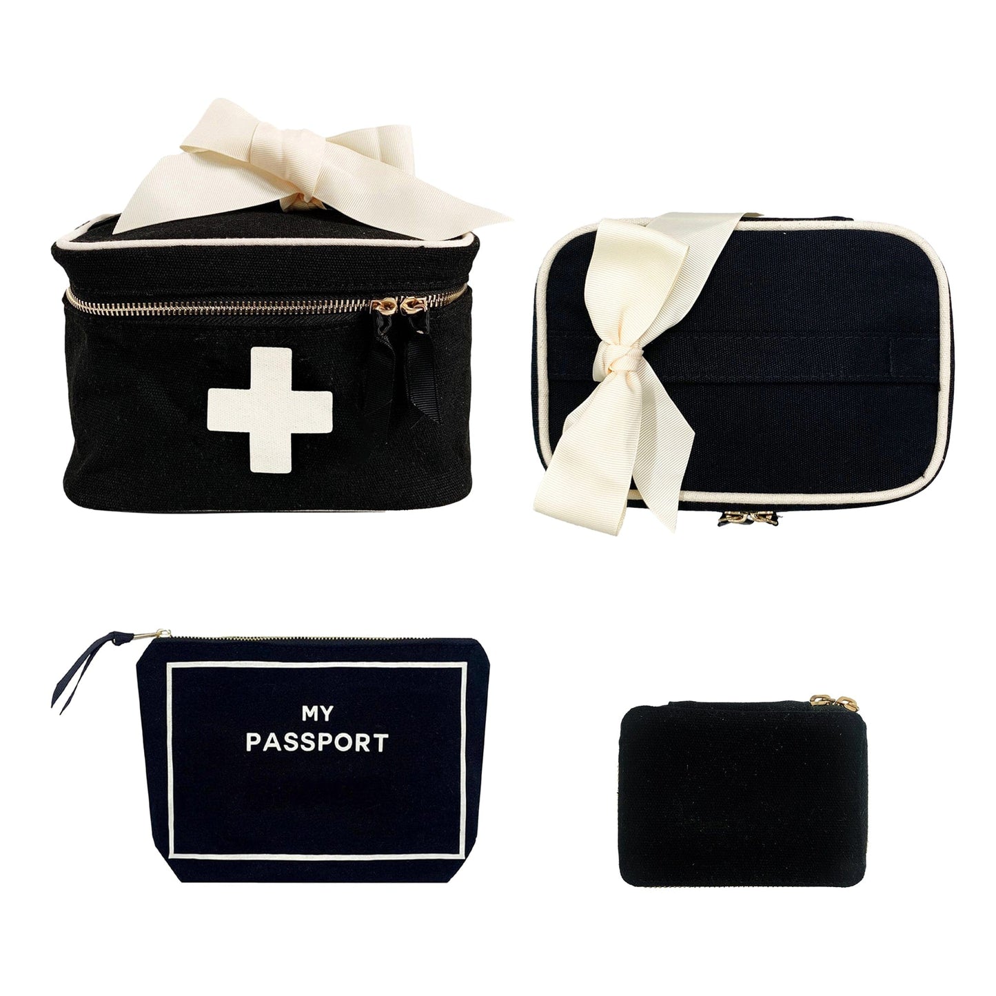 First Aid Travel Gift Set Deal 3-Pack, Black | Bag-all