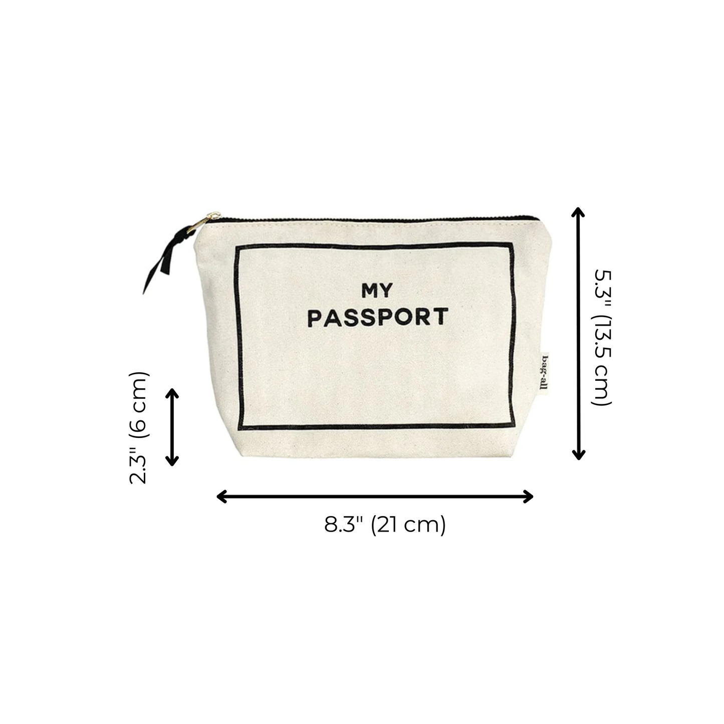 Passport Pouch, Cream | Bag-all