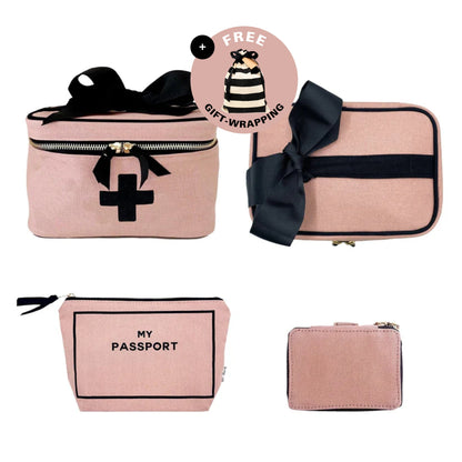 First Aid Travel Gift Set Deal 3-Pack, Pink/Blush