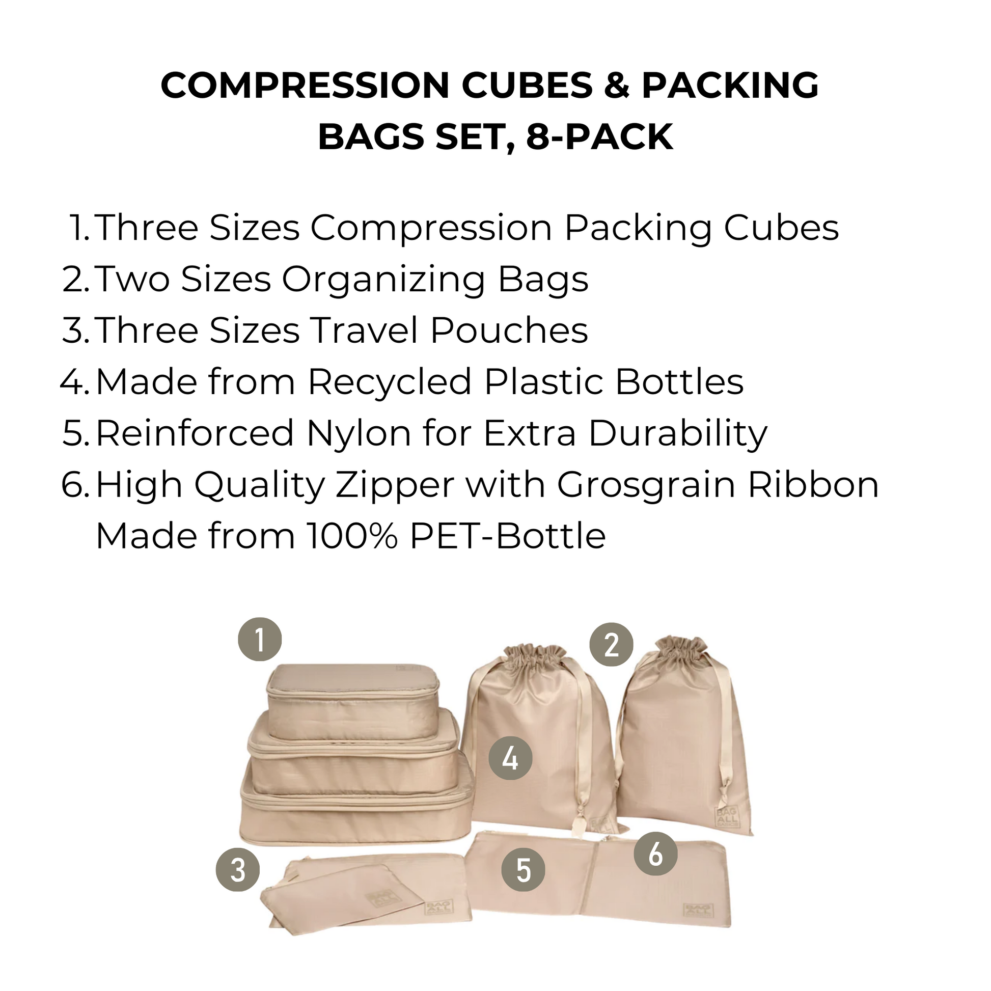 Compression packing bags for travel on sale