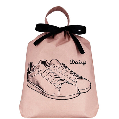 Tennis Sneaker Shoe Bag, Pink/Blush | Bag-all