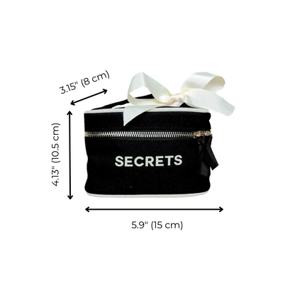 Mini Beauty Box for Secrets, Black | Bag-all