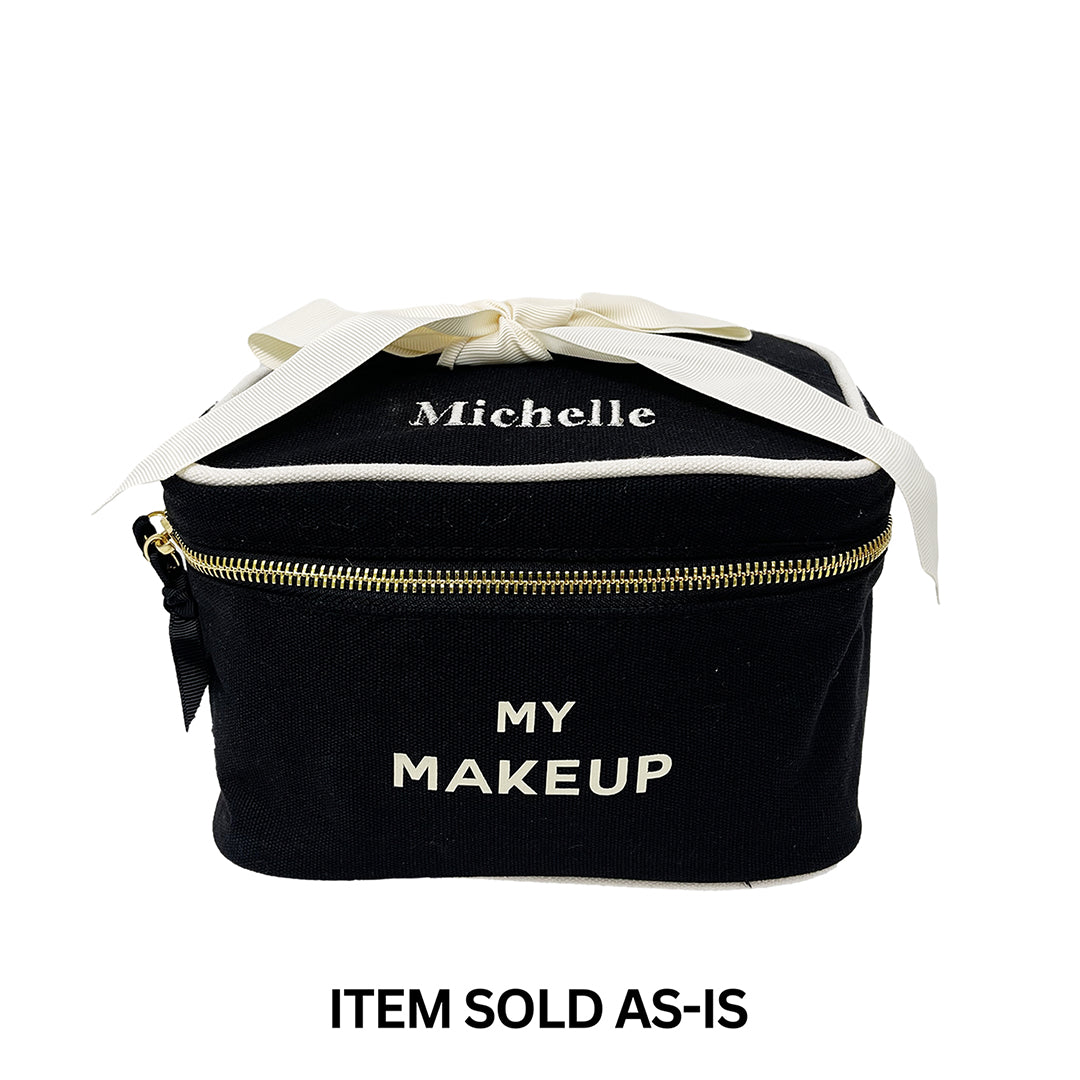 SALES BIN - My Makeup Cosmetic Box, Black