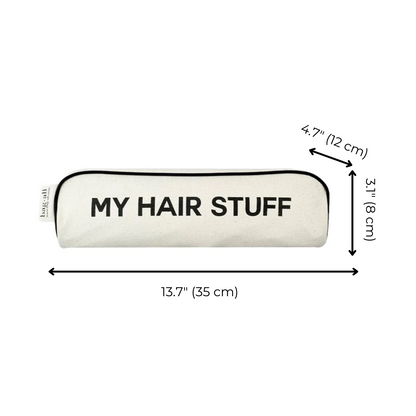 Hair Stuff Travel Case, Cream | Bag-all
