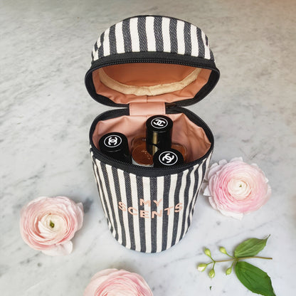 Round My Scents Case, Striped | Bag-all