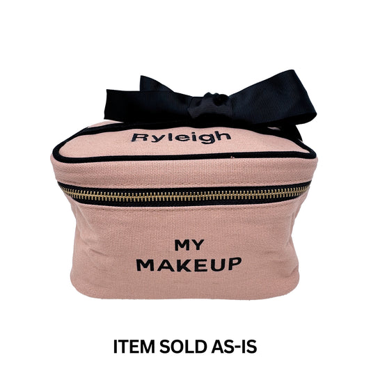 SALES BIN - My Makeup Cosmetic Box, Pink/Blush