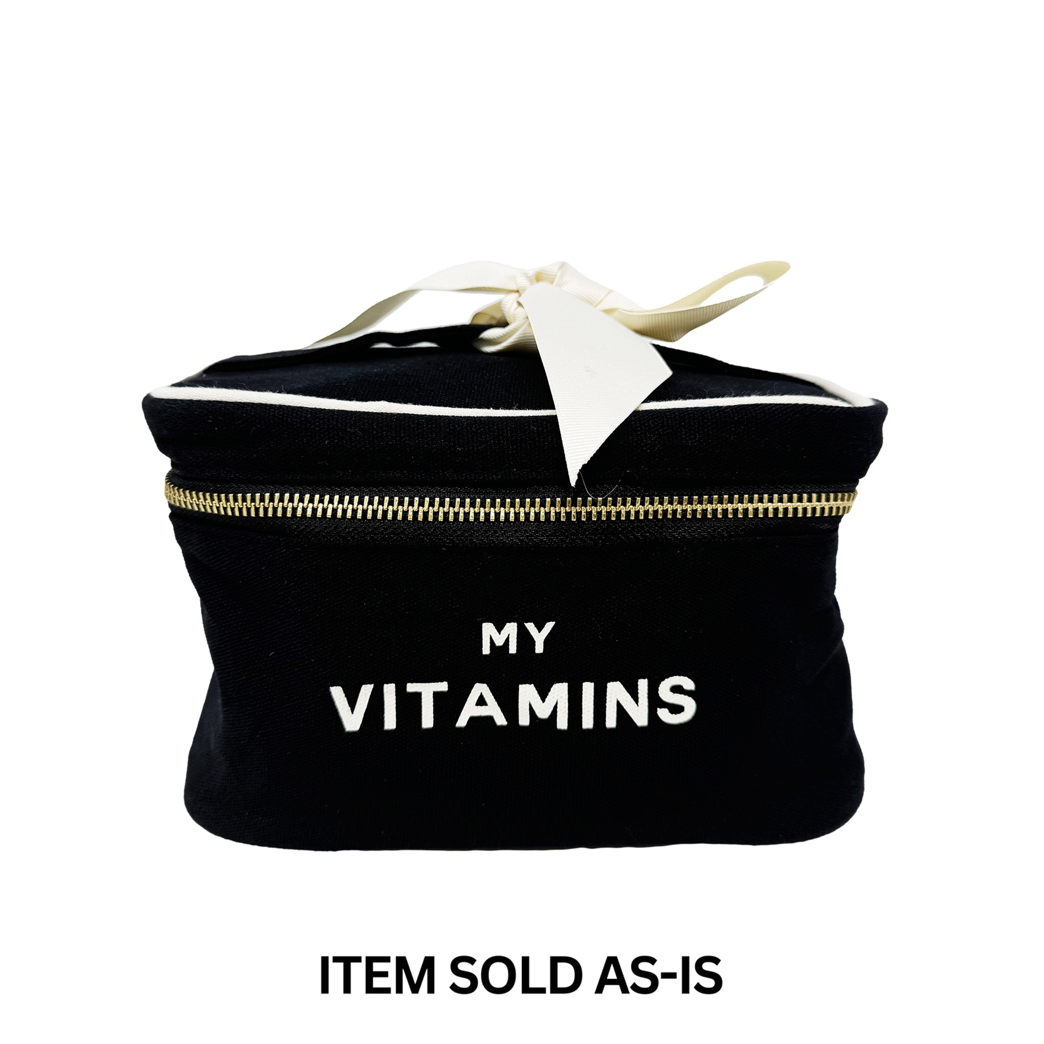 SALES BIN - Vitamins Storage and Travel Box, Black