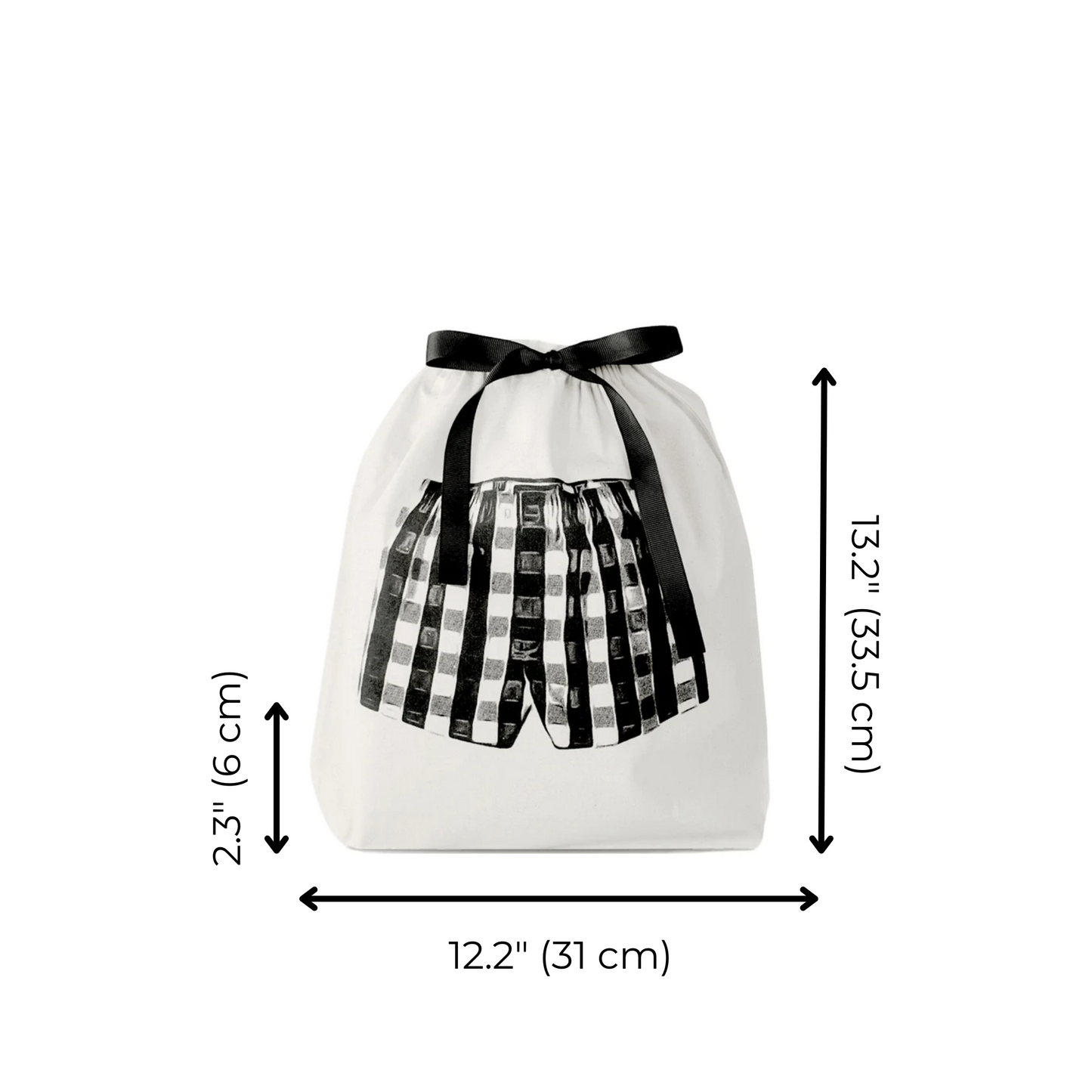 Boxer Shorts Bag, Cream | Bag-all