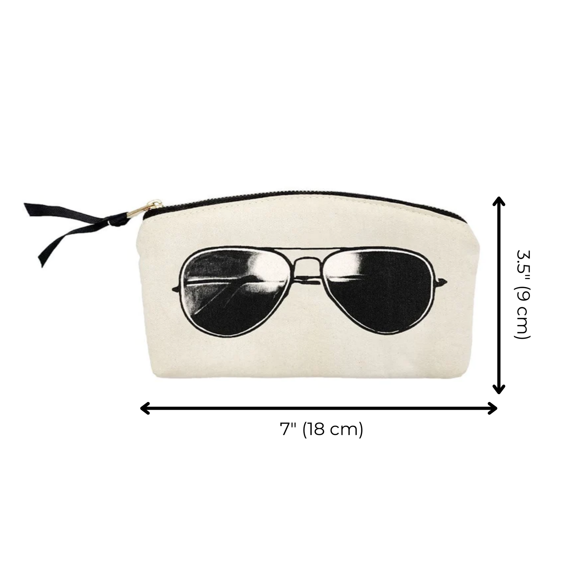 Pilot Glasses Case, Cream | Bag-all