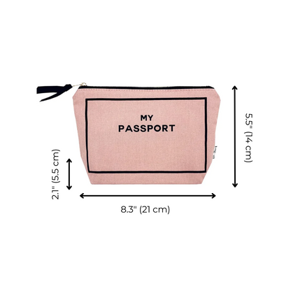 Passport Pouch, Pink/Blush | Bag-all
