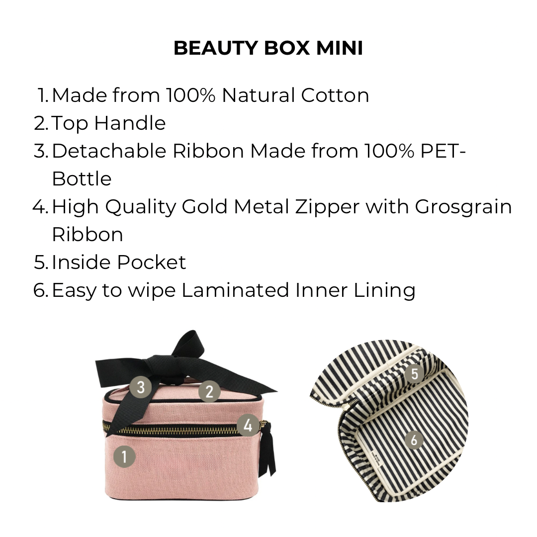 Beauty Box Mini, Pink/Blush | Bag-all