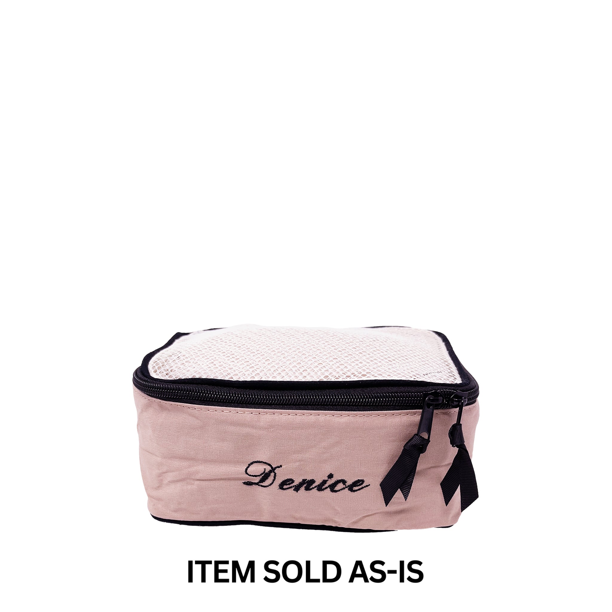 SALES BIN - Cotton Packing Cubes, 3-pack Pink/Blush | Bag-all