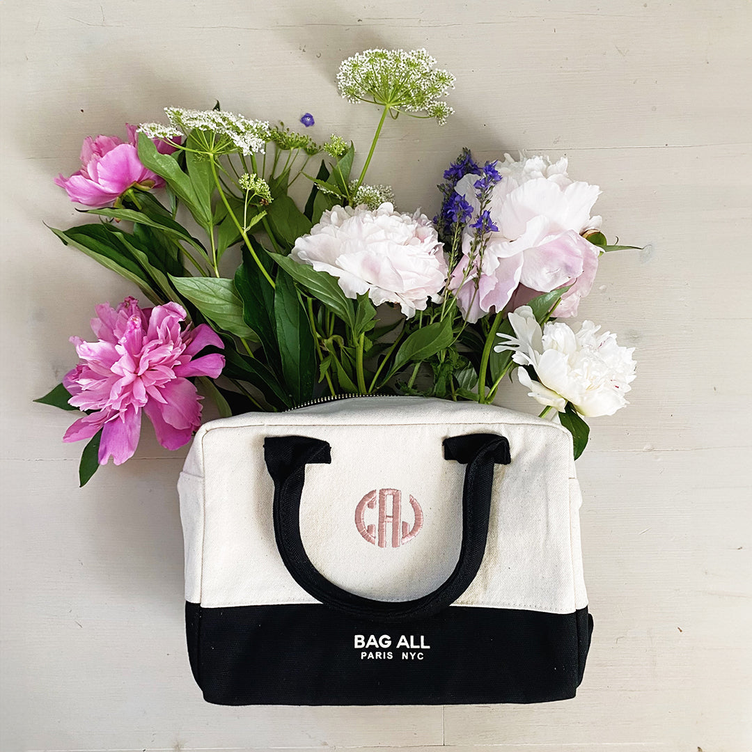 Monogrammed lunch box sale