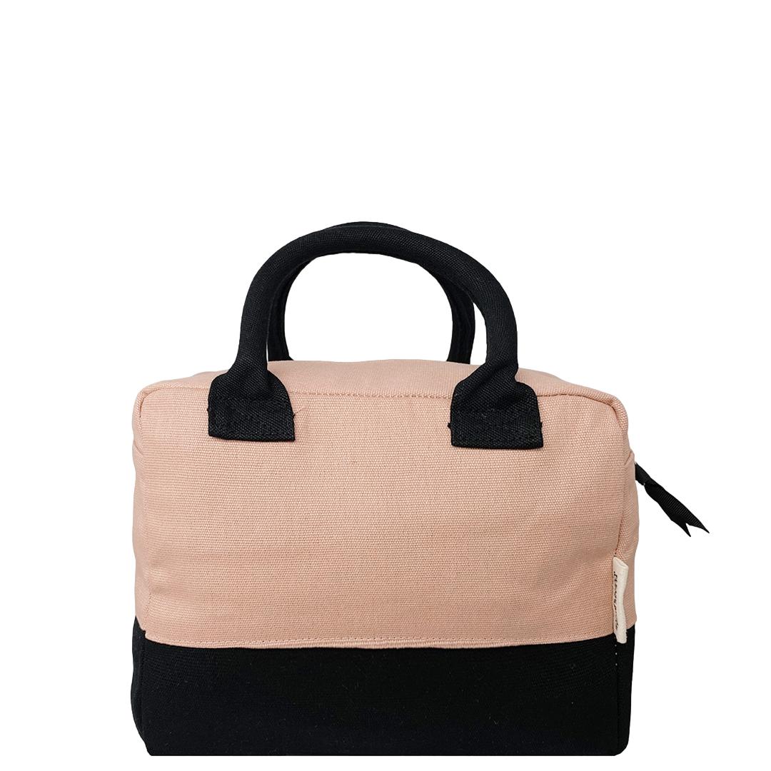 Stylish Monogram Lunch Box, Insulated, Pink/Blush | Bag-all