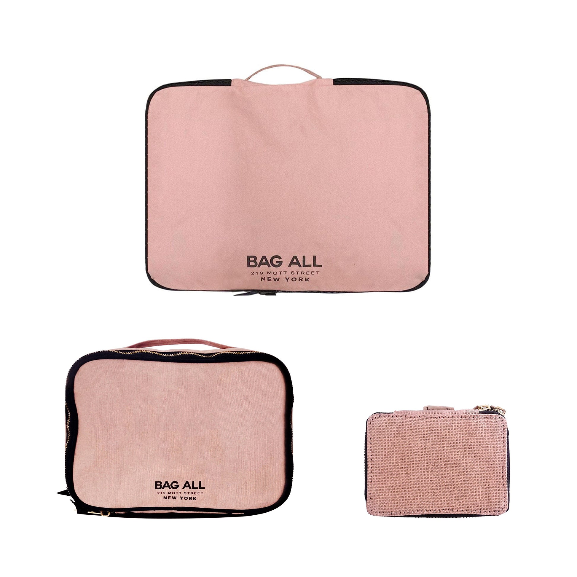 Weekend Packing Set 3-Pack, Pink/Blush | Bag-all