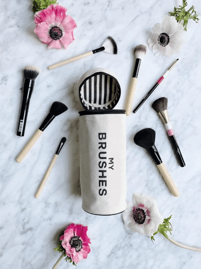 Brushes, Cylinder Case, Cream | Bag-all