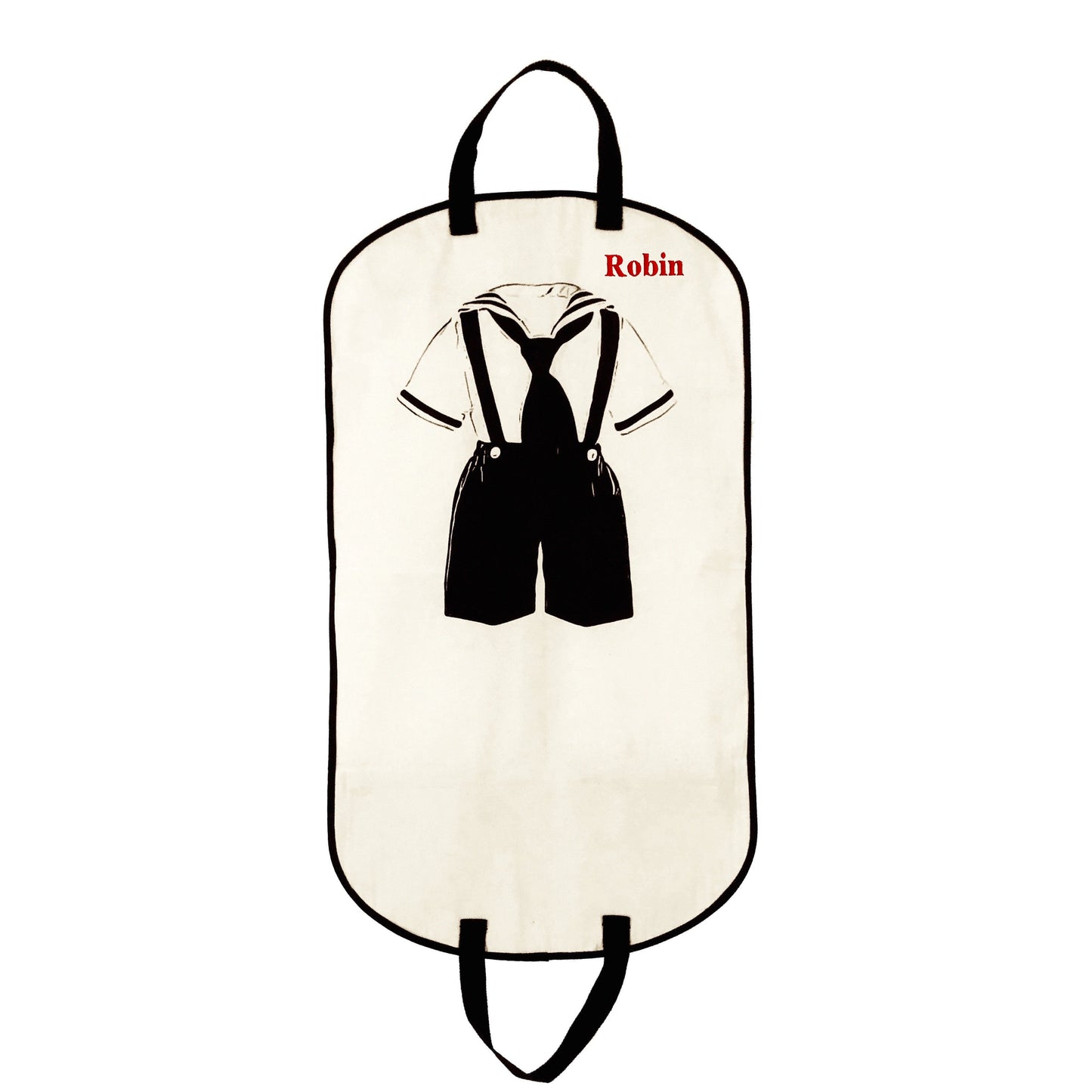 Kids Garment Bag Boy, Cream | Bag-all