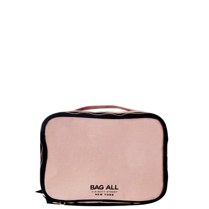 Double Toiletry/Beauty Case, Pink - Bag-all