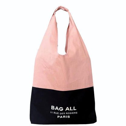 Bag-all Two Tone Tote Bag Pink - Bag-all