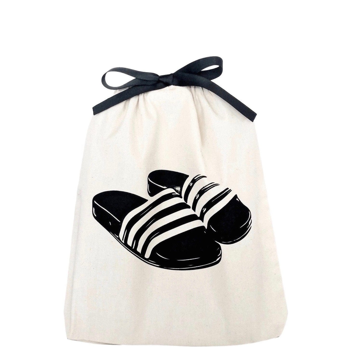 High Heel Sandal Shoe Bag | Bag-all Navy Print
